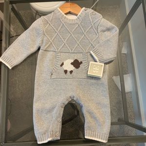 Elegant baby lambie jumpsuit